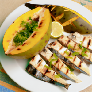 St. Vincent und die Grenadinen: Breadfruit and Jackfish